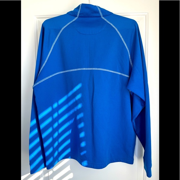 Mens Ping 1/4 Zip Chest Yoke Pullover - Picture 2 of 4